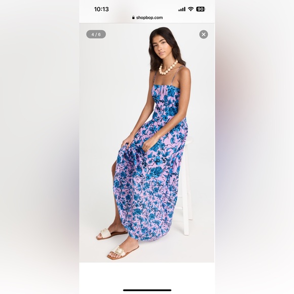 Playa Lucila Square Neck Maxi Dress - Picture 4 of 6